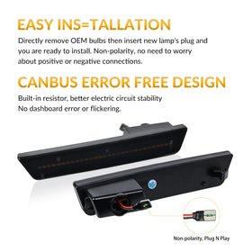 DERMOKA side marker next to ruler showing compact size and fitment benefit