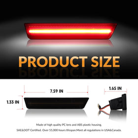 DERMOKA side marker next to coin demonstrating compact size and easy replacement