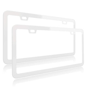 Deselen white front view showing sleek look and durable finish