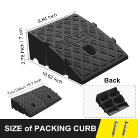 Deshitong textured ramp surface closeup showing traction for safer wheel movement benefit