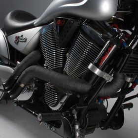 Design Engineering close-up of coated wrap texture demonstrating sealed, durable surface