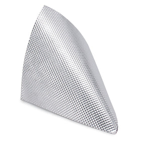 Design Engineering embossed aluminum surface closeup reflecting heat