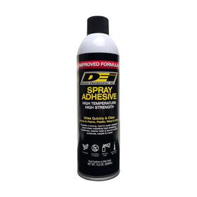 Design Engineering aerosol can front label showing product and clear benefit