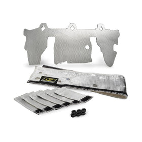 Design Engineering front kit packaging showing all parts and benefits
