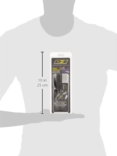 Design Engineering Heat Shroud hook-and-loop closure detail, allows tool-free installation