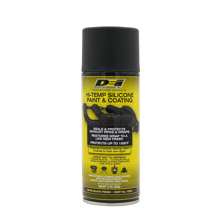Design Engineering spray can front view showing product and branding for easy identification