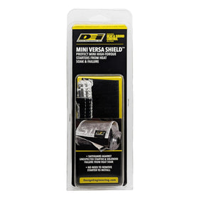 Design Engineering Mini Versa-Shield glass-fiber backing detail provides thermal insulation