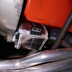 Design Engineering Mini Versa-Shield installed in engine bay protects nearby components