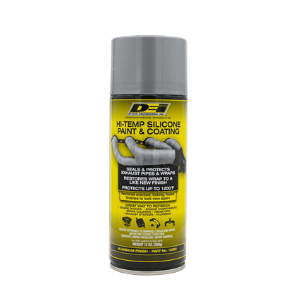 Design Engineering spray can front view showing product and clear labeling benefit protection