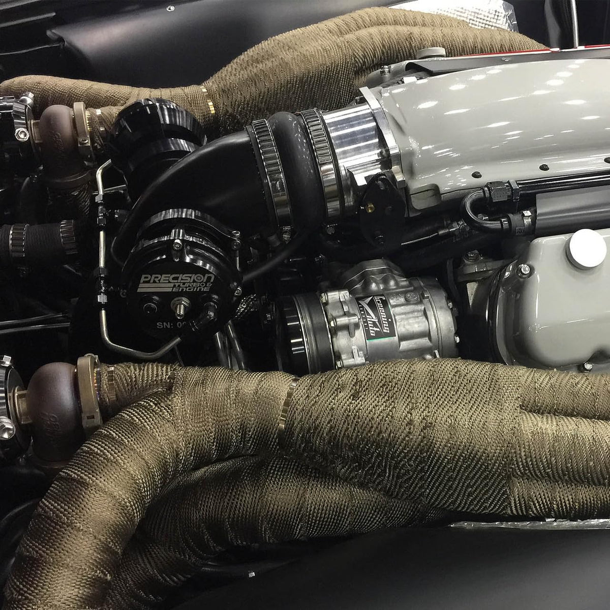 Design Engineering underhood before-and-after illustrating lower radiant heat