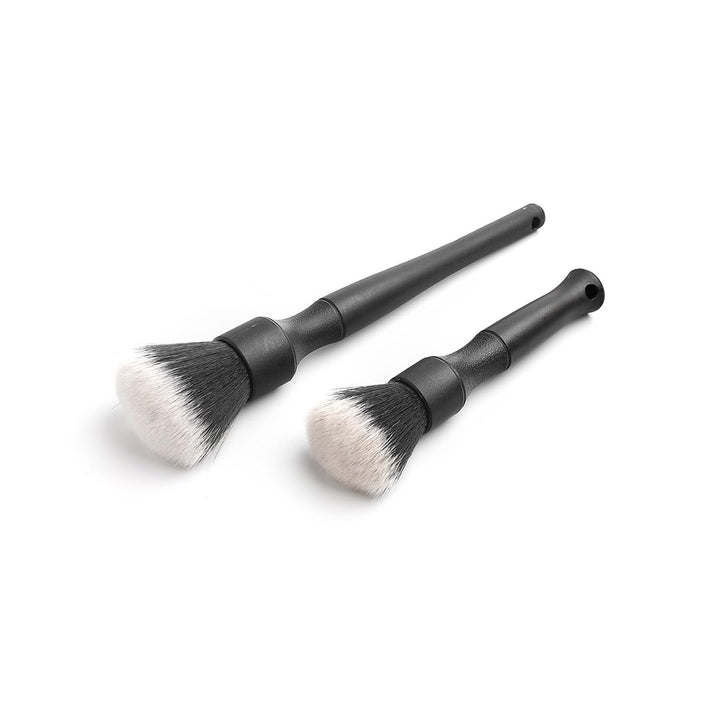 Detail Factory front view showing two brushes and ergonomic handles for comfortable grip