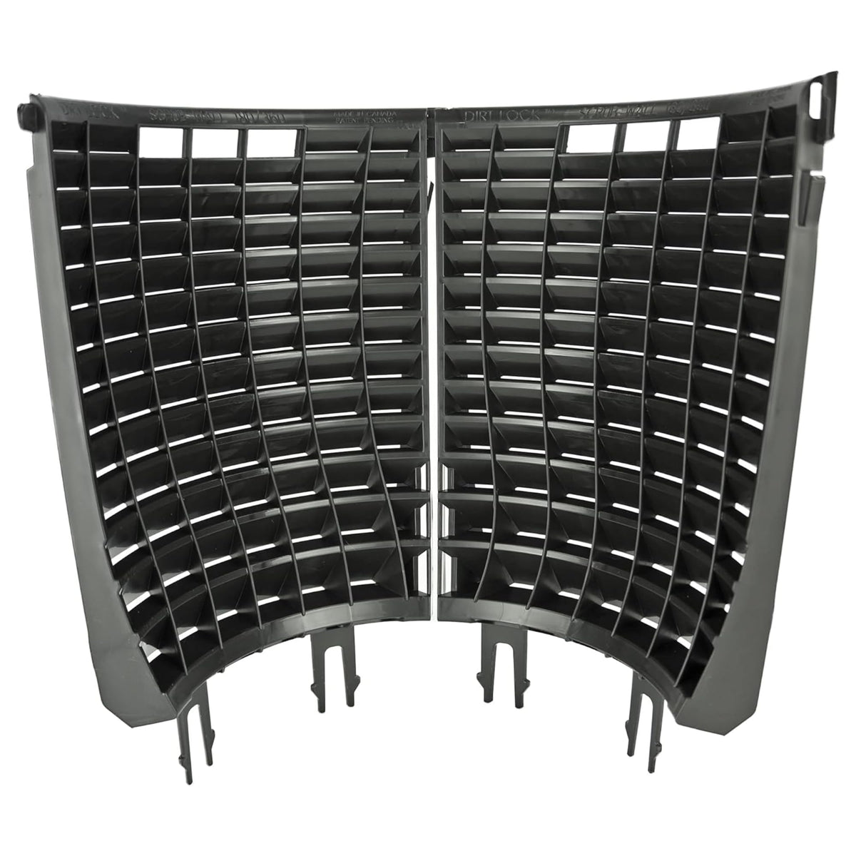 DETAIL GUARDZ front view of Scrub Wall showing extended vertical cleaning surface benefits