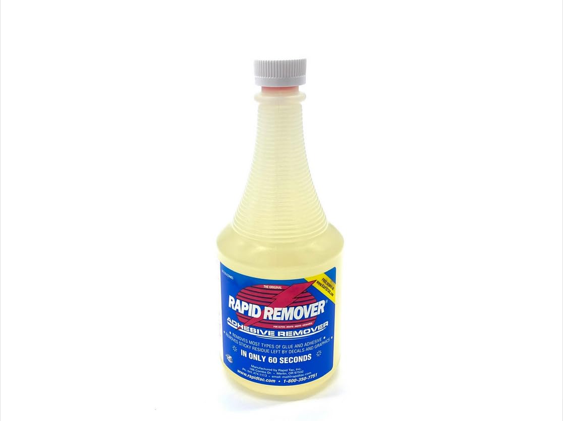 Detailing Connect spray action removing adhesive for faster cleanup