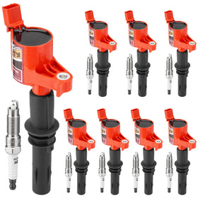 DETYI coil pack front view showing fitment and reliable replacement