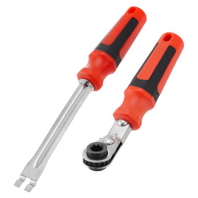 DETYI front view of wrench showing compact profile and durable finish