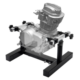 DETYI front view assembled engine stand showing stable base and load support