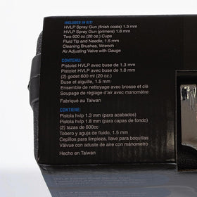 DeVilbiss cleaning brushes and rebuild kit parts for easy maintenance