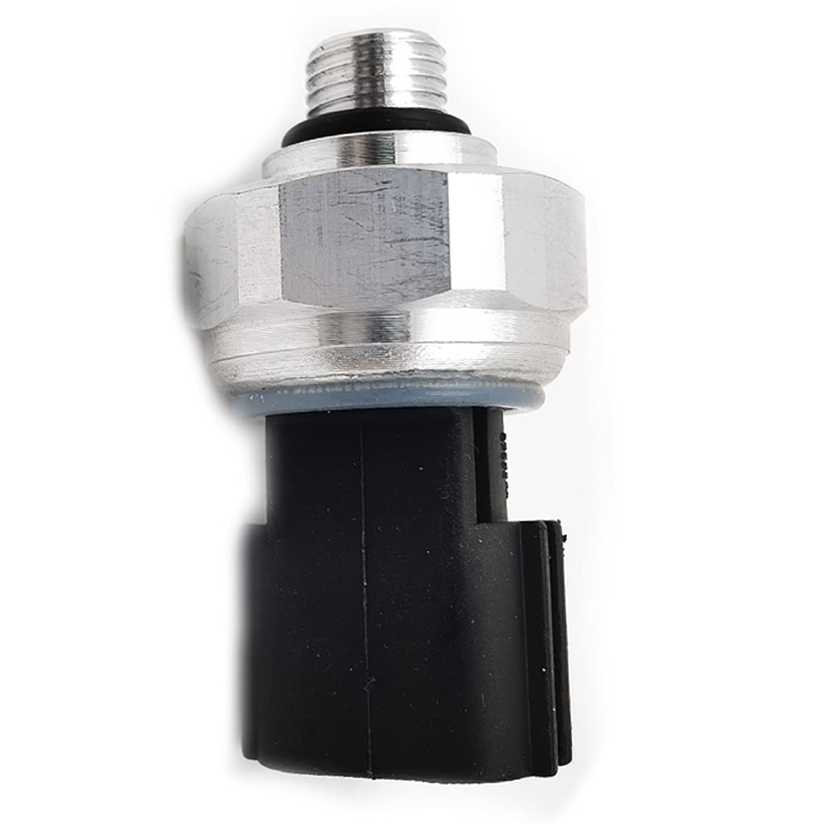 DEVMO pressure switch installed in engine bay demonstrating straightforward replacement
