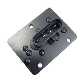 DEVMO connector detail for fast plug-in installation benefit