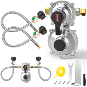 Devvicoo regulator front profile showing controls and durable finish for reliable operation