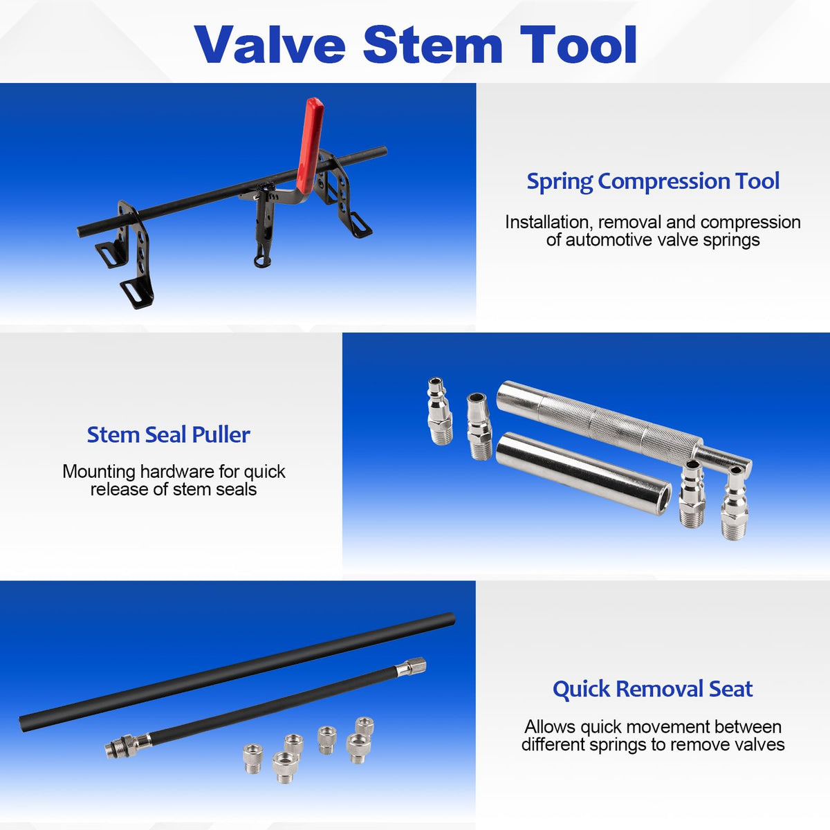Devvicoo plunger and keeper pliers detail, secures and extracts valve keepers safely