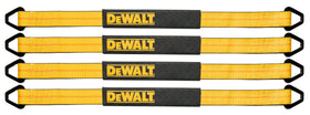 DEWALT coated steel D-ring close-up illustrating rust-resistant hardware strength
