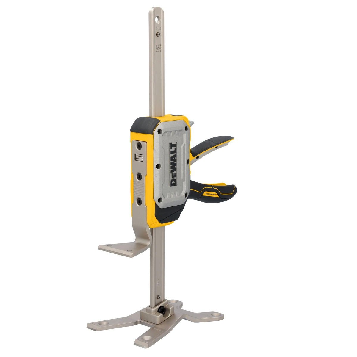 DEWALT DWHT83550 front view showing durable construction and quick placement benefit