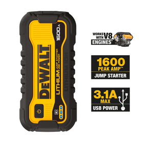 DeWalt clamp close-up showing power-coated clamps for secure safe connections