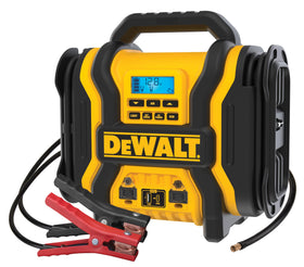 DEWALT DXAEPS14 front panel showing controls and ports for quick access and use