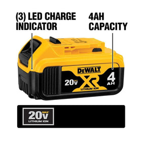 DEWALT grease gun LED light illuminating a dark fitting for visibility benefit