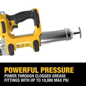 DEWALT variable trigger control offering precise flow regulation