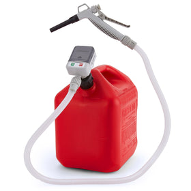 DEWAY front view of pump showing compact portable design and easy storage benefit