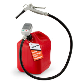 DeWay pump front view showing compact design and portability benefit