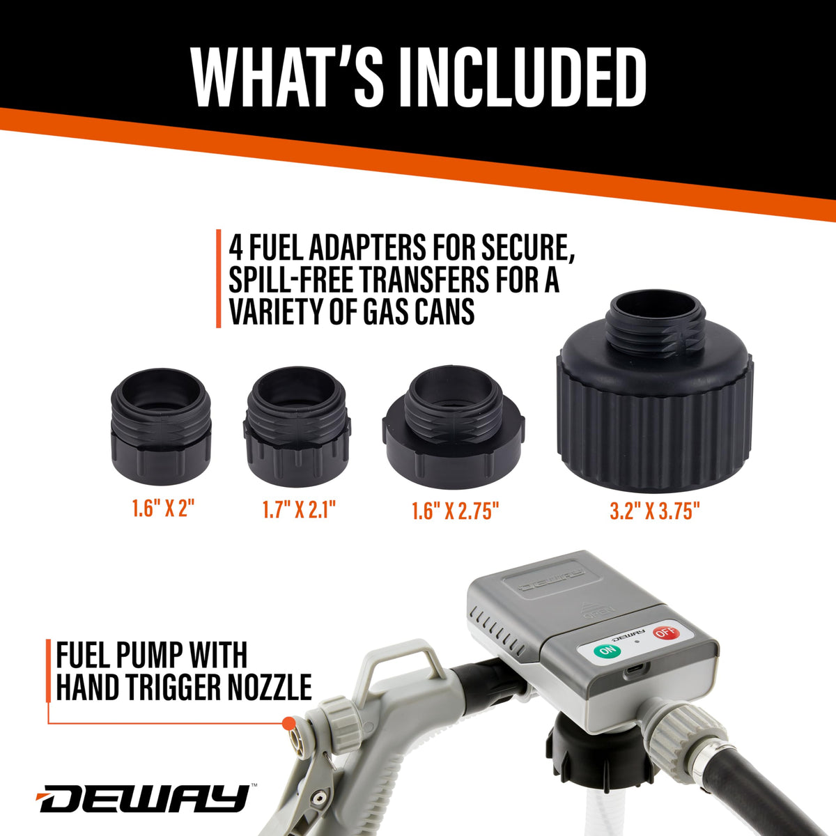 DEWAY drawstring storage bag with components, organized transport benefit