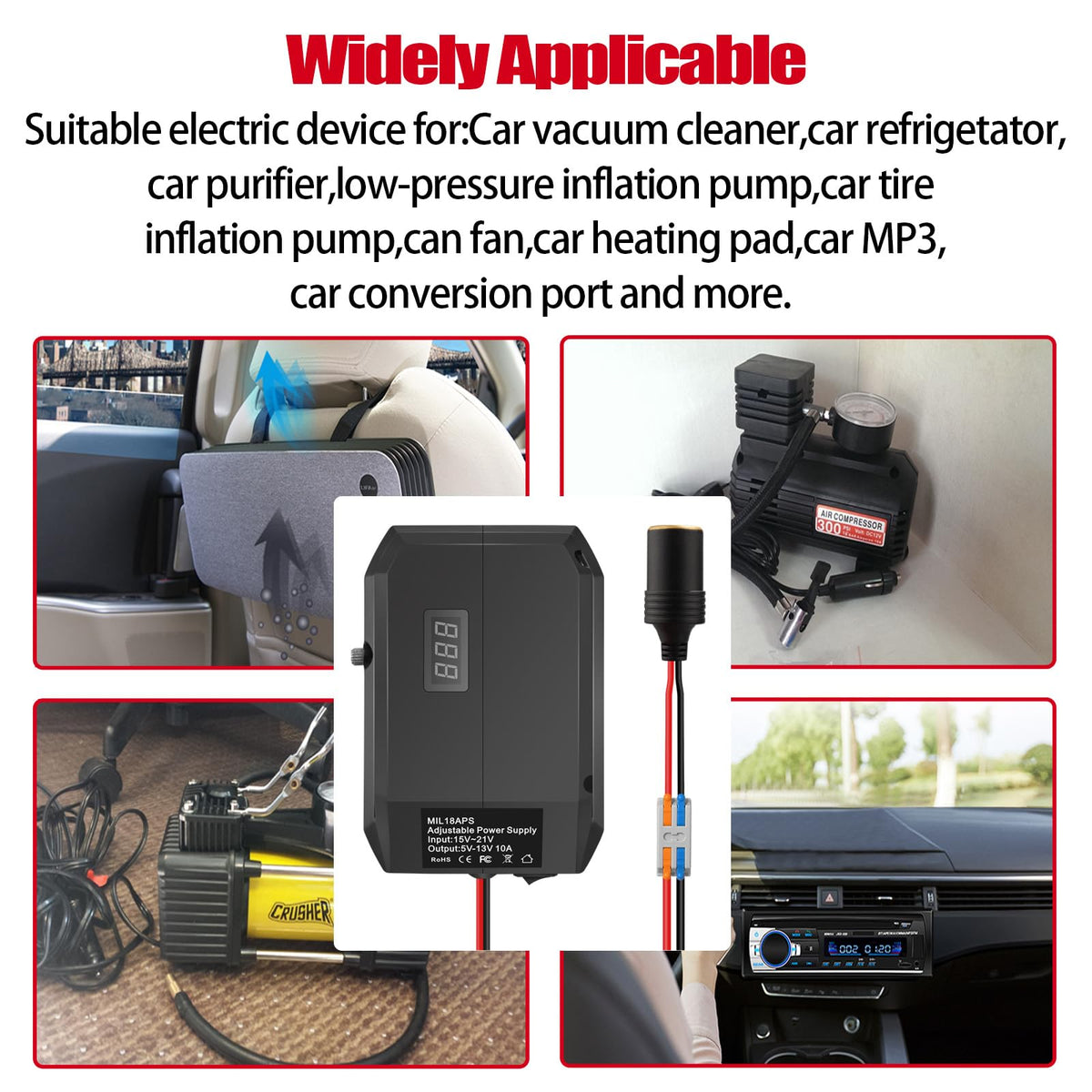 DEWDYS held in hand to show compact travel-friendly size and portability