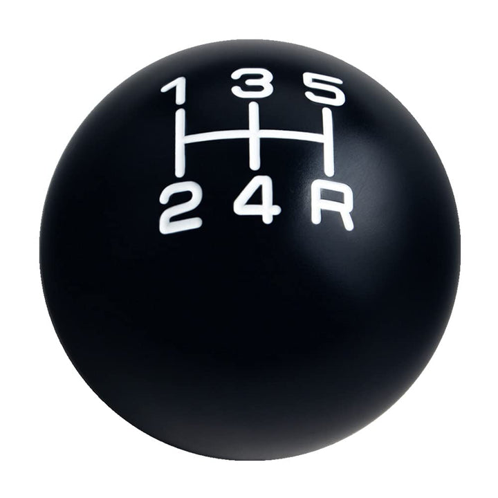 DEWHEL front view shift knob showing spherical shape and black finish for improved grip