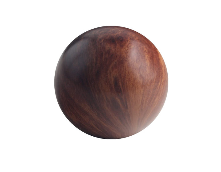 DEWHEL shift knob front view showing wooden look and premium finish benefit