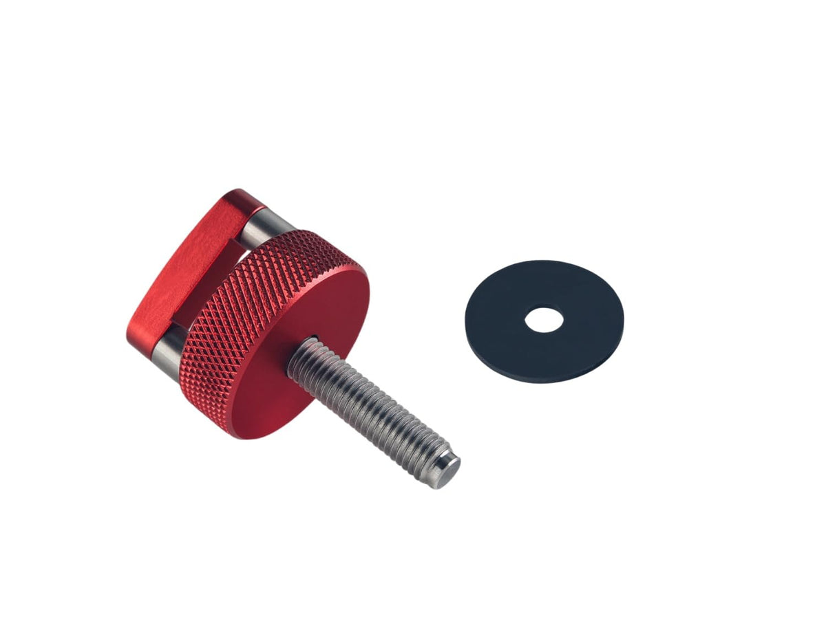 DEWHEL washers and screws next to ruler showing correct sizing and compatibility benefit