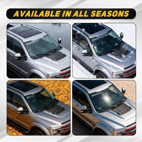 DEWHONETE lifestyle image of Super Duty truck with new cowl panels enhancing curb appeal