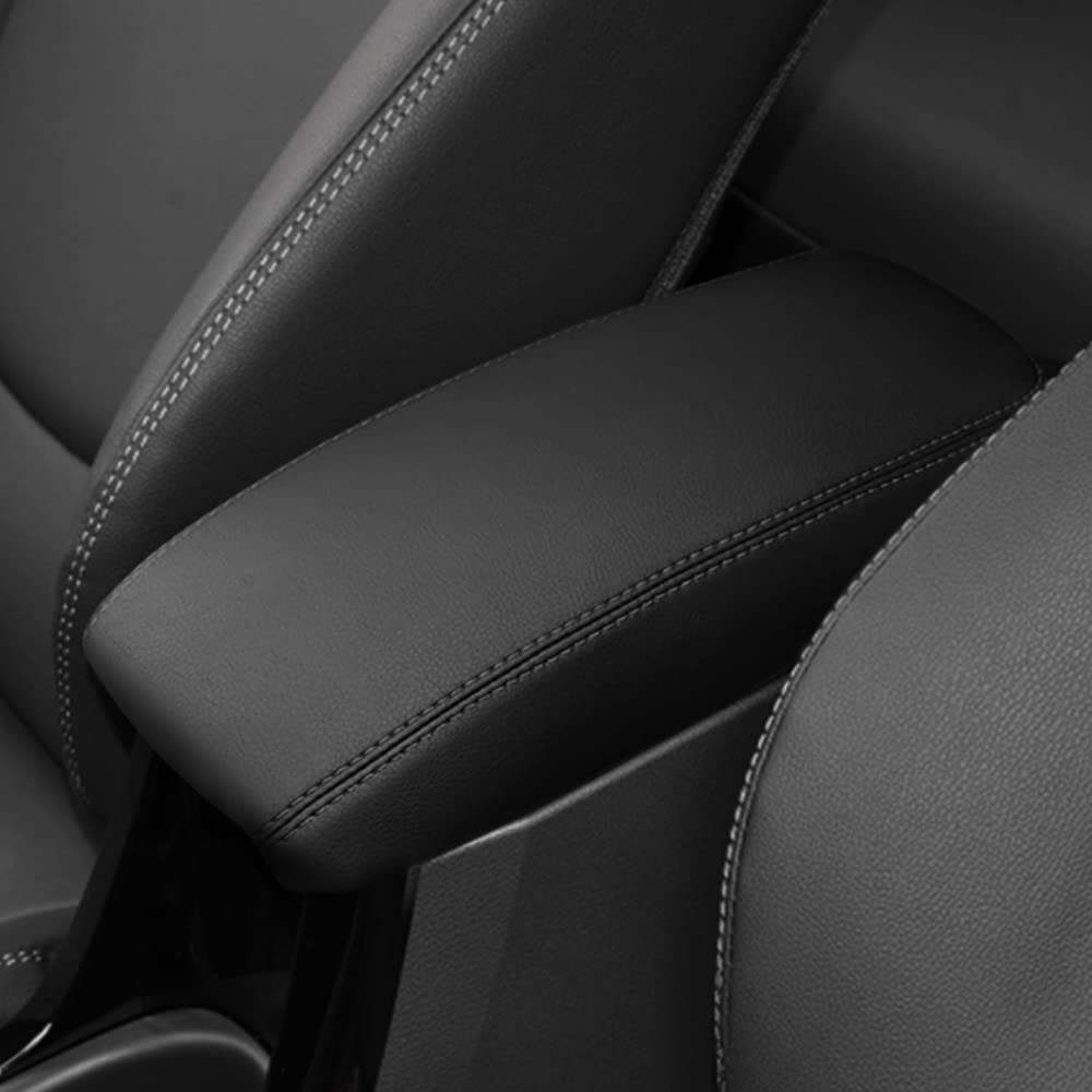 DEYTOP front view of armrest cover showing clean fit and protection
