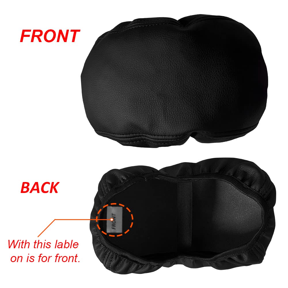 DEYTOP armrest cover with lid open showing no interference with use