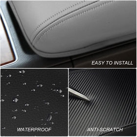 DEYTOP textured PU leather detail highlighting water resistance and soft feel