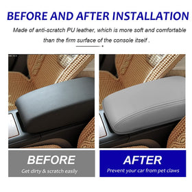 DEYTOP installed cover inside Toyota Camry demonstrating easy in-car installation