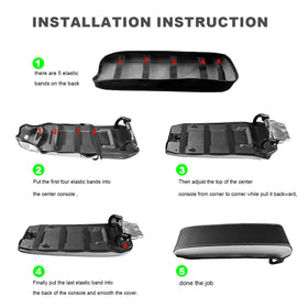 DEYTOP packaged product and label indicating included center console cover