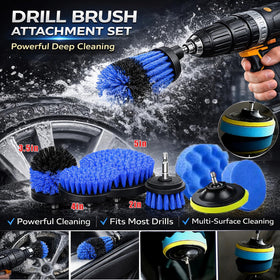 DGHEYQT brush bristles close-up showing soft fibers that protect trim