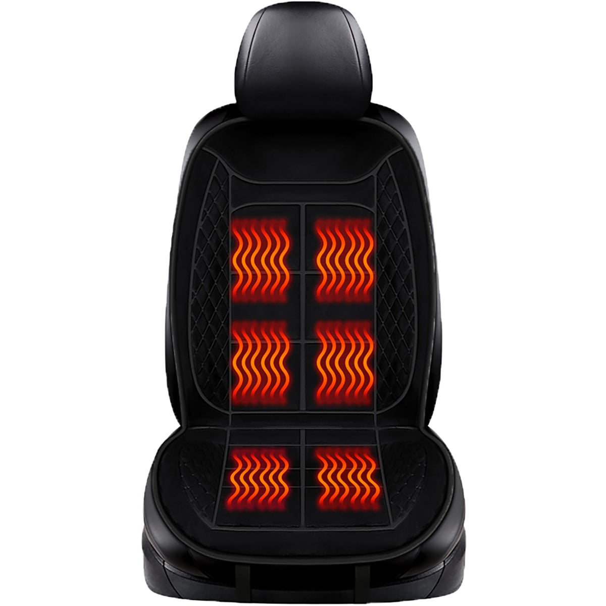 DgiqLeite front view of seat cushion showing clean design and comfort