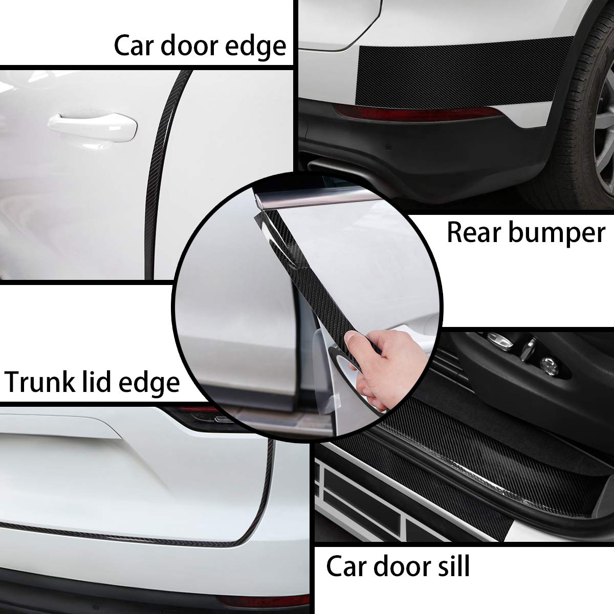 DGSL lifestyle shot of car door open with protected sill for real-world use