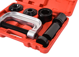 DHA adapters and cups arranged to show compatibility across vehicles