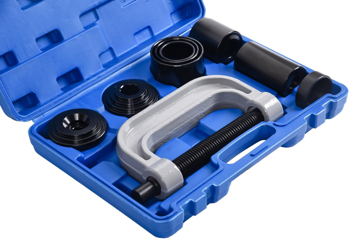 DHA forcing screw detail with hardened threads for reliable pressing