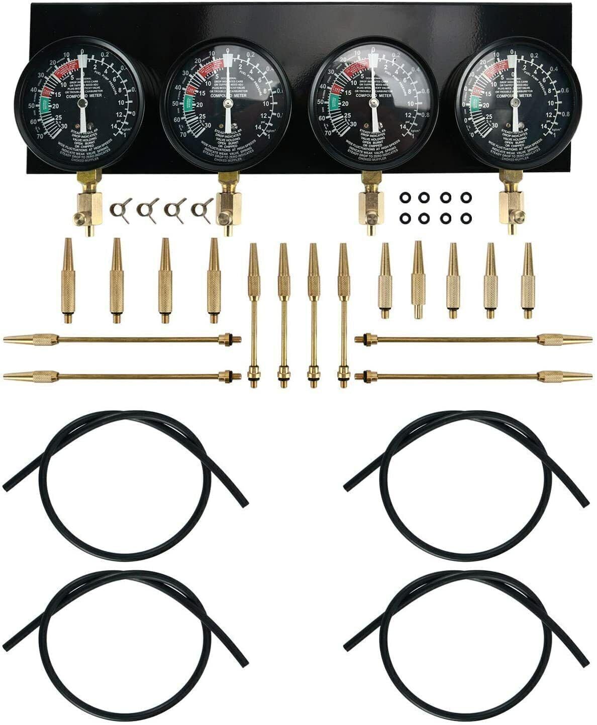 DHA case open with gauges and fittings showing compact storage and protection